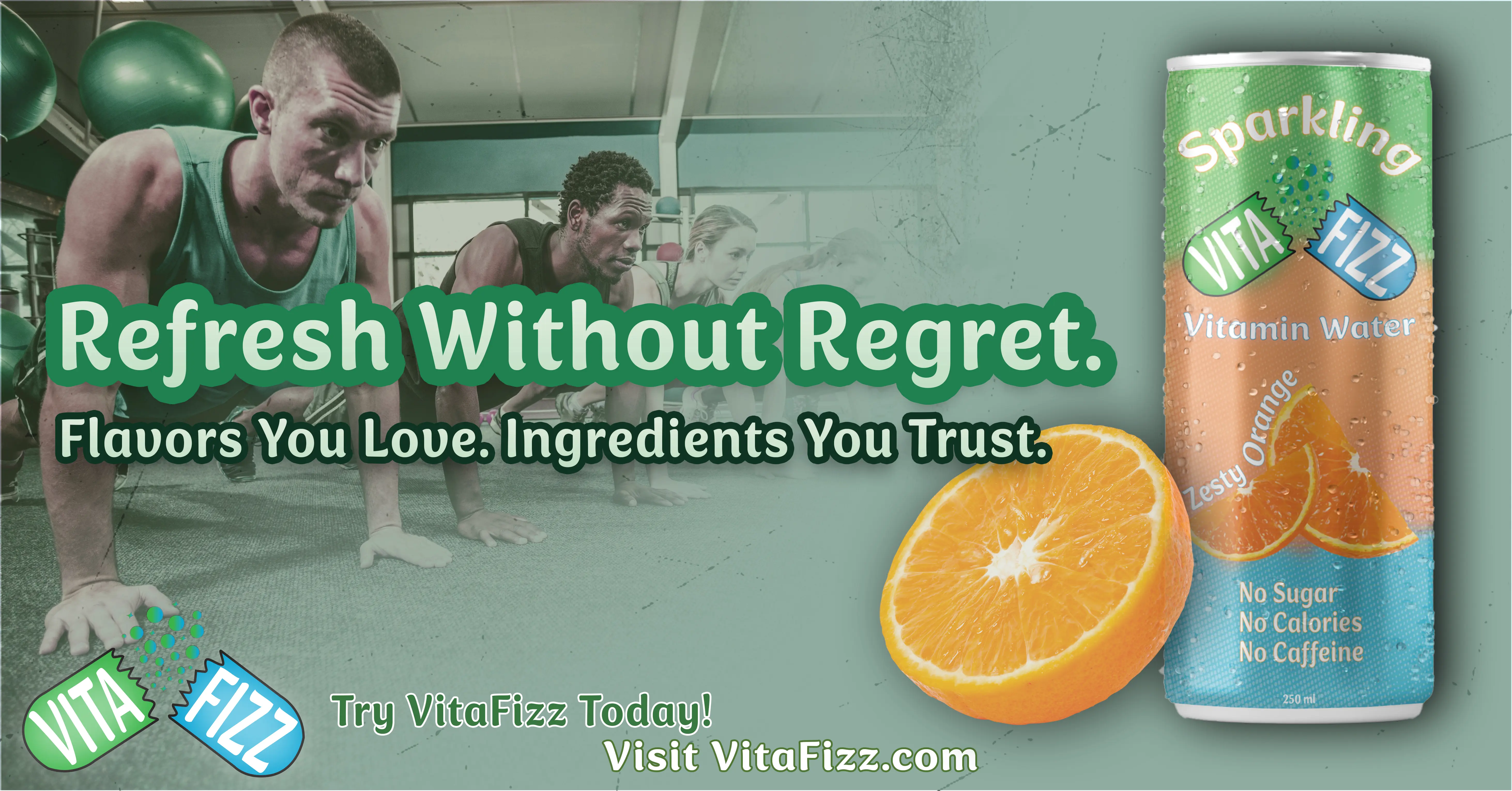 Vita Fizz billboard advertisement